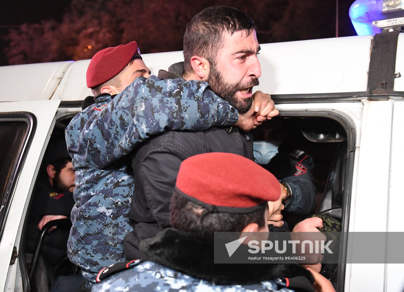 Armenia Nagorno-Karabakh Ceasefire Protests