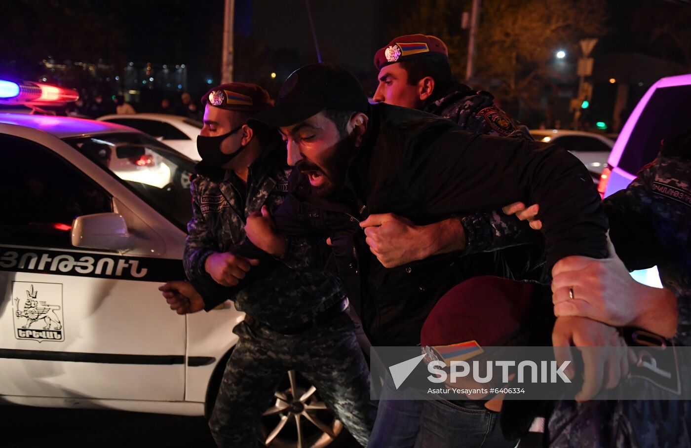 Armenia Nagorno-Karabakh Ceasefire Protests