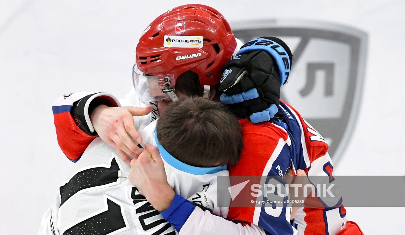 Russia Ice Hockey CSKA - Dinamo