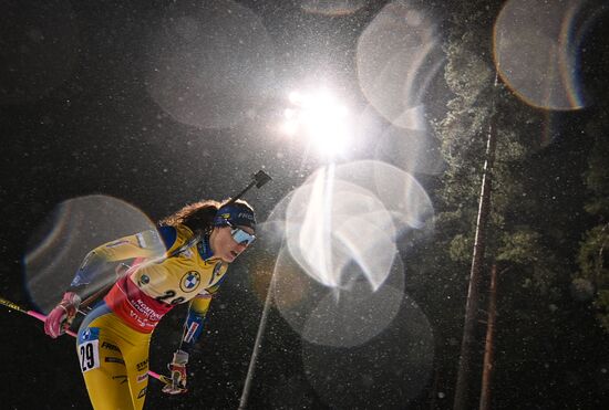 Finland Biathlon World Cup Women Sprint