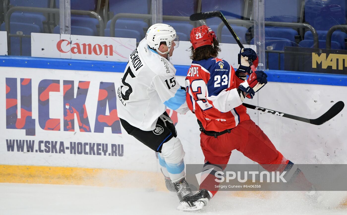 Russia Ice Hockey CSKA - Dinamo