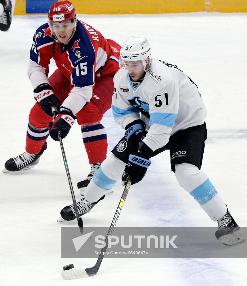 Russia Ice Hockey CSKA - Dinamo