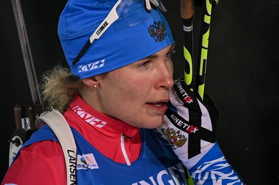 Finland Biathlon World Cup Women Sprint