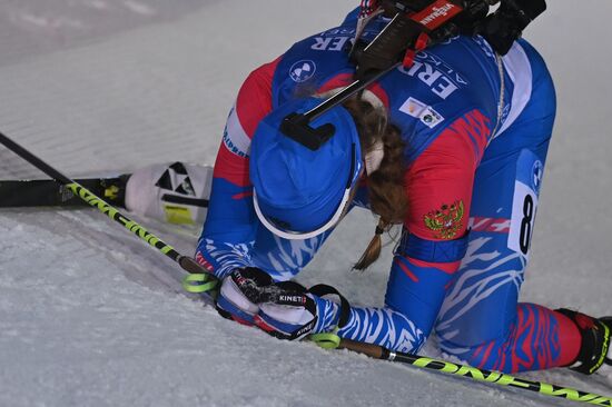 Finland Biathlon World Cup Women Sprint