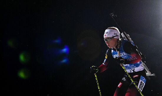 Finland Biathlon World Cup Women Sprint