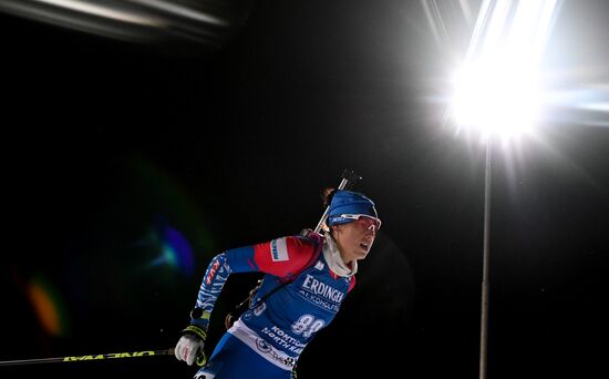 Finland Biathlon World Cup Women Sprint