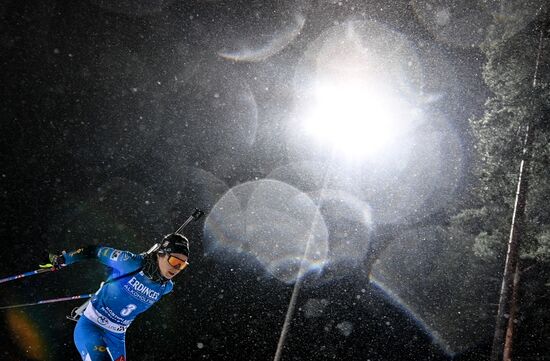 Finland Biathlon World Cup Women Sprint