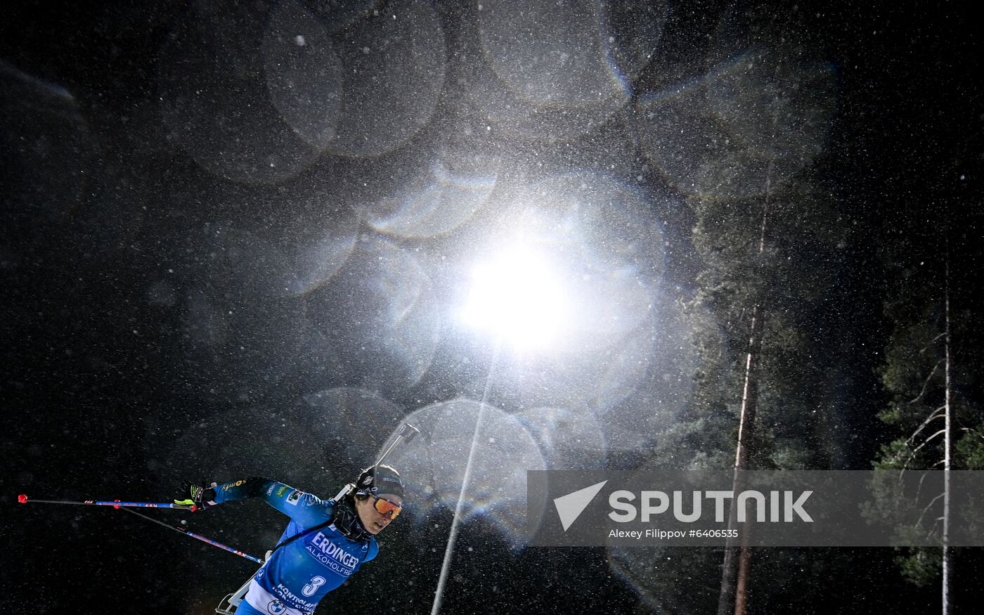 Finland Biathlon World Cup Women Sprint