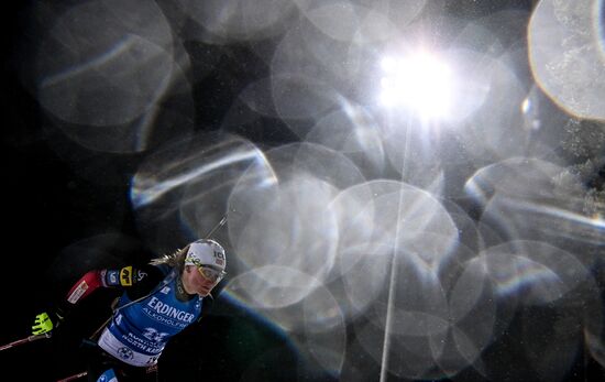 Finland Biathlon World Cup Women Sprint