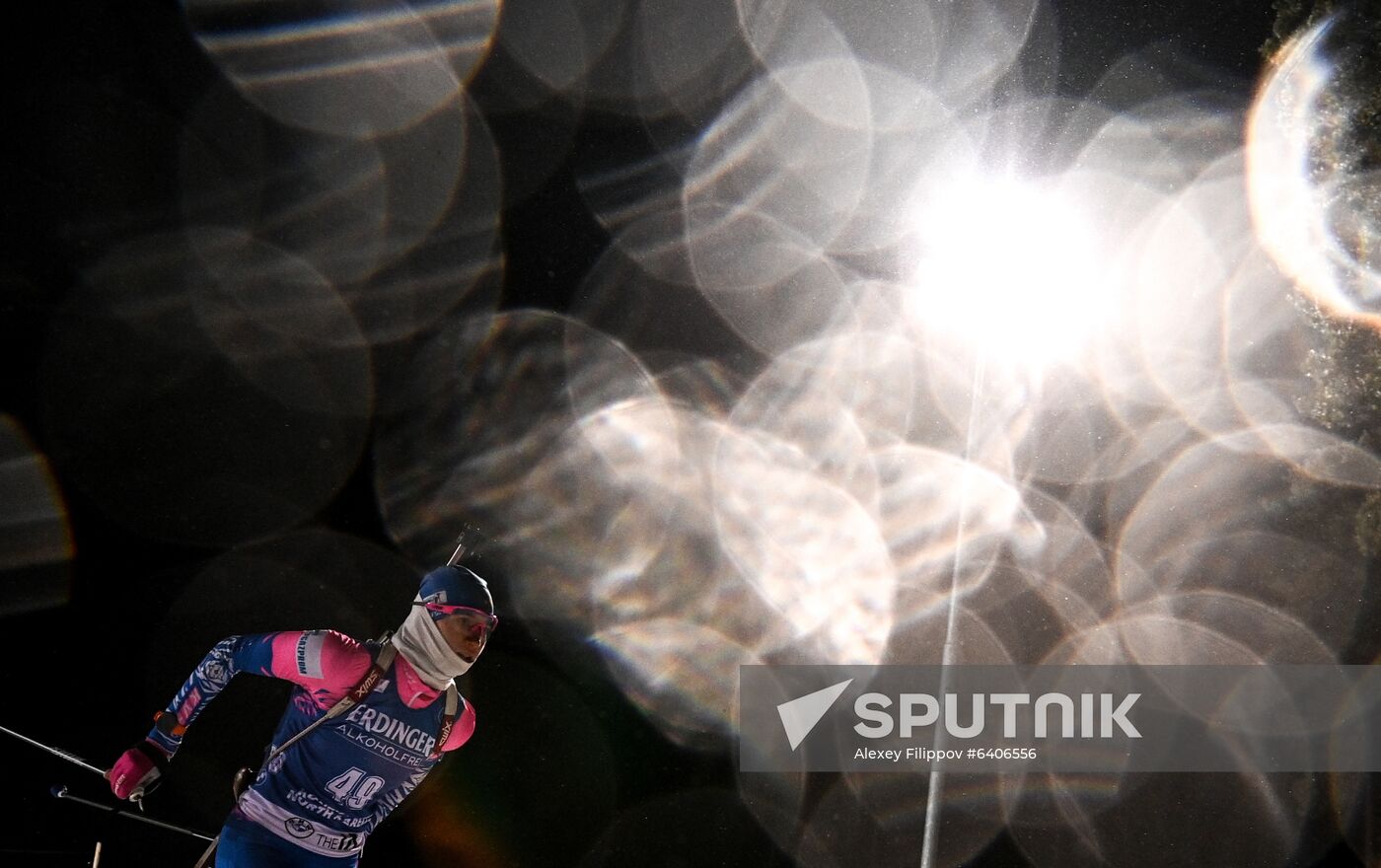 Finland Biathlon World Cup Women Sprint