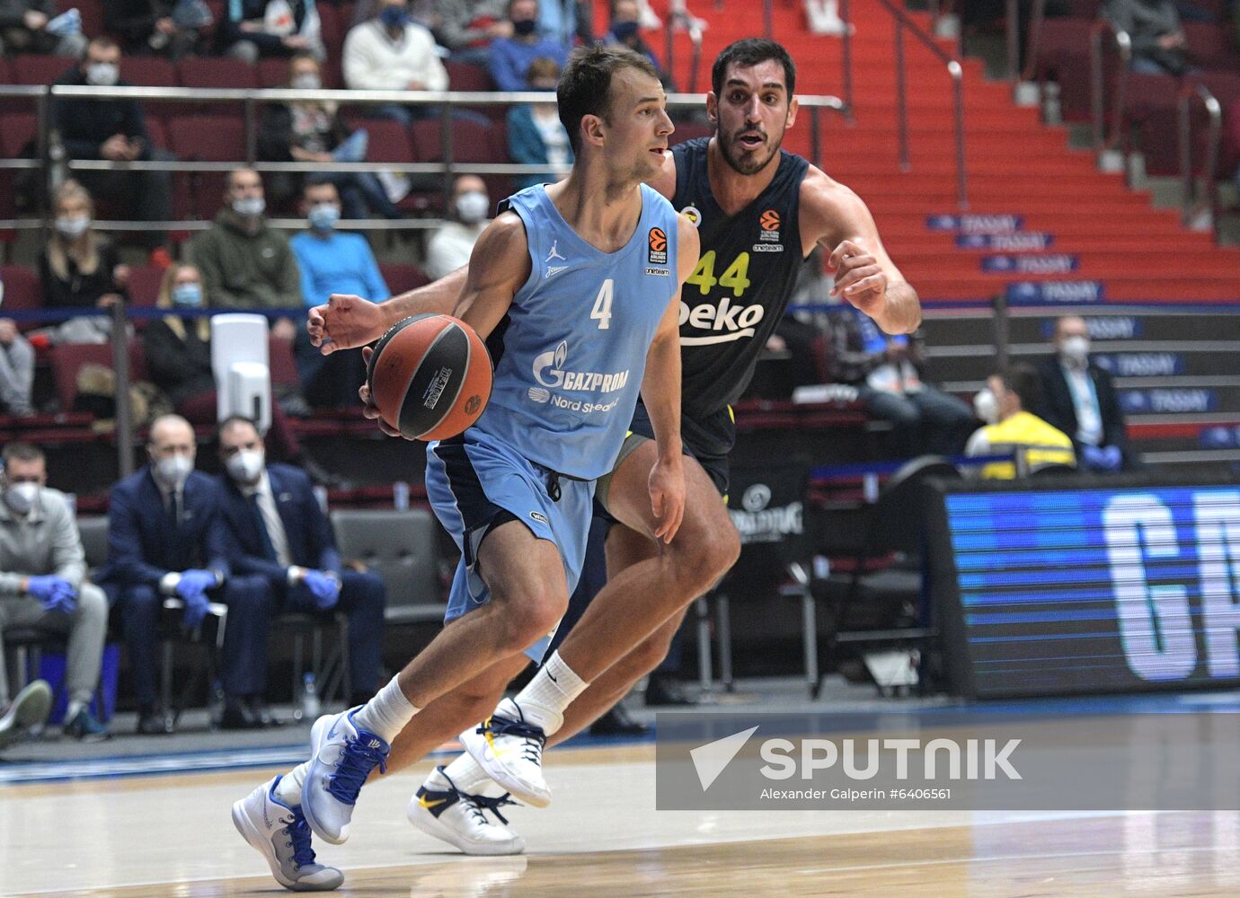 Russia Basketball Euroleague Zenit - Fenerbahce