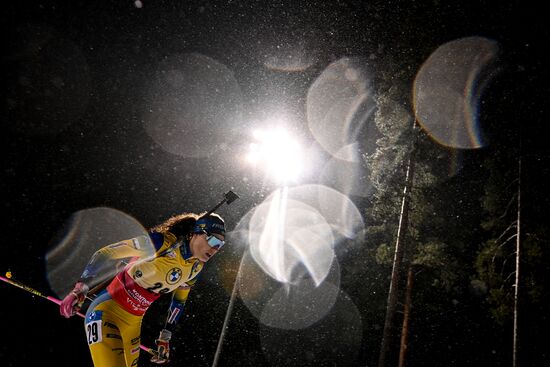 Finland Biathlon World Cup Women Sprint