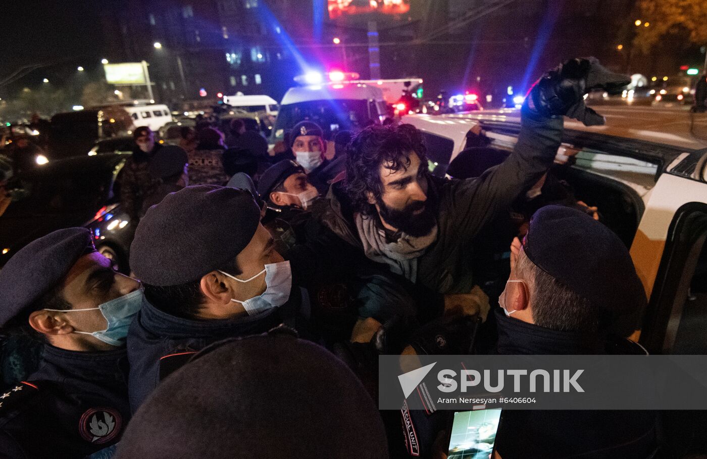 Armenia Nagorno-Karabakh Ceasefire Protests