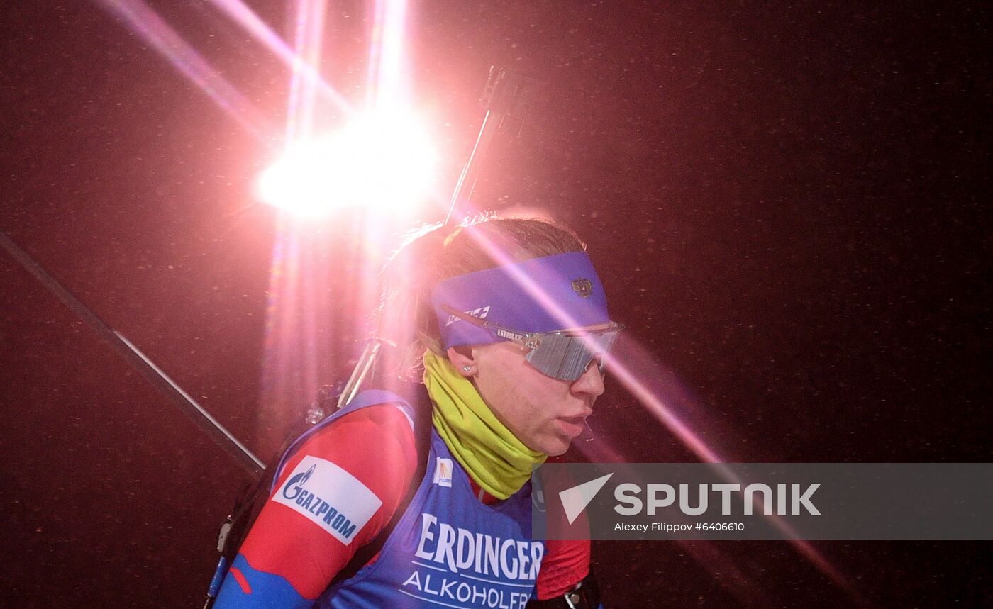 Finland Biathlon World Cup Women Sprint