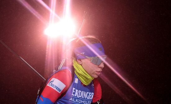 Finland Biathlon World Cup Women Sprint