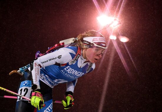 Finland Biathlon World Cup Women Sprint