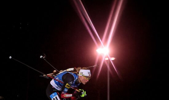Finland Biathlon World Cup Women Sprint