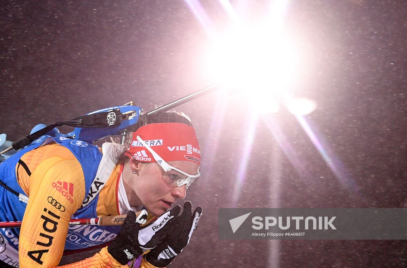 Finland Biathlon World Cup Women Sprint