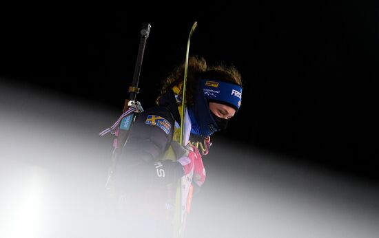 Finland Biathlon World Cup Women Sprint