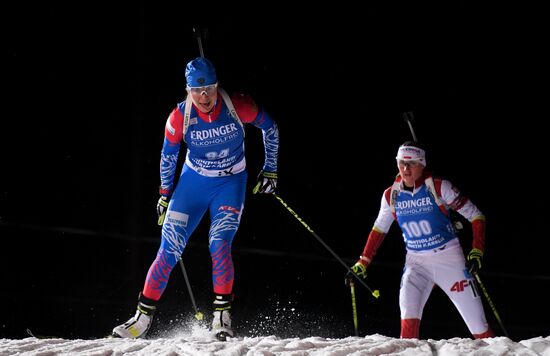 Finland Biathlon World Cup Women Sprint