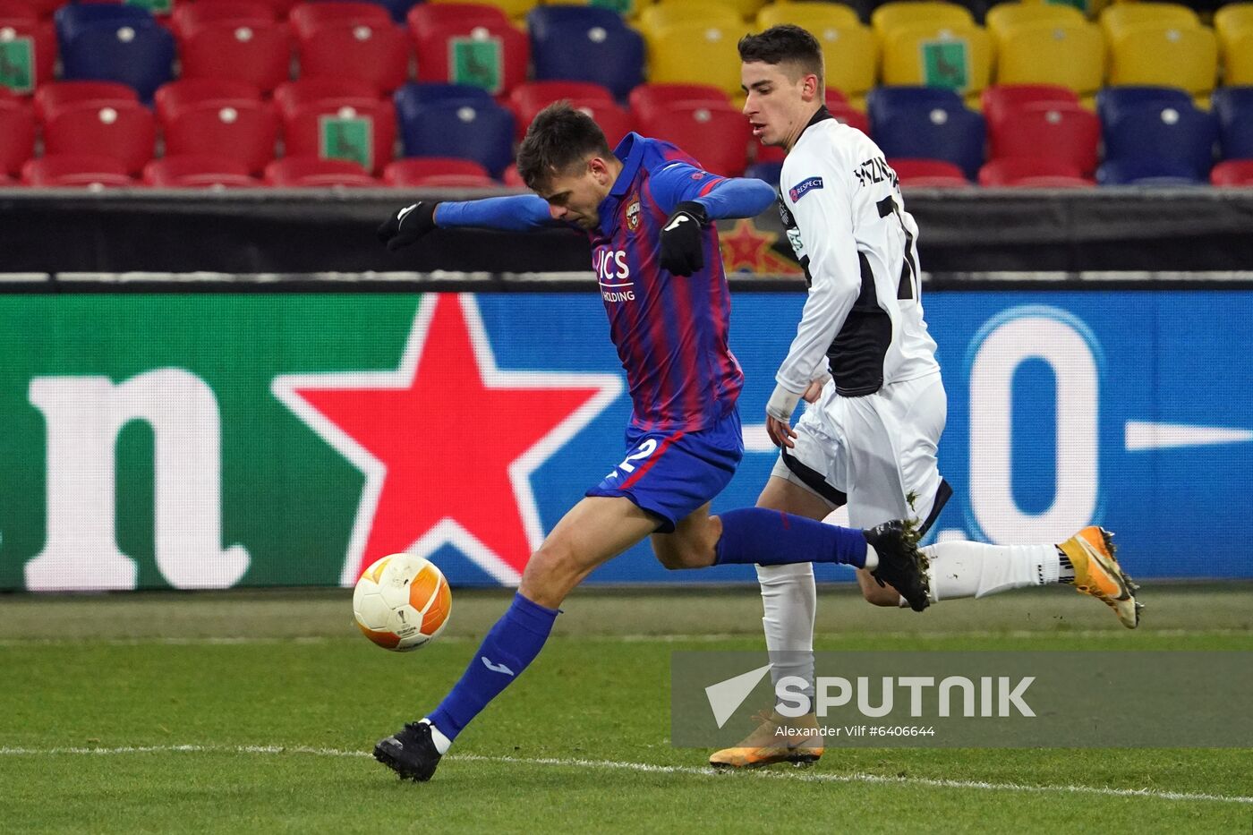 Russia Soccer Champions League CSKA - Wolfsberger