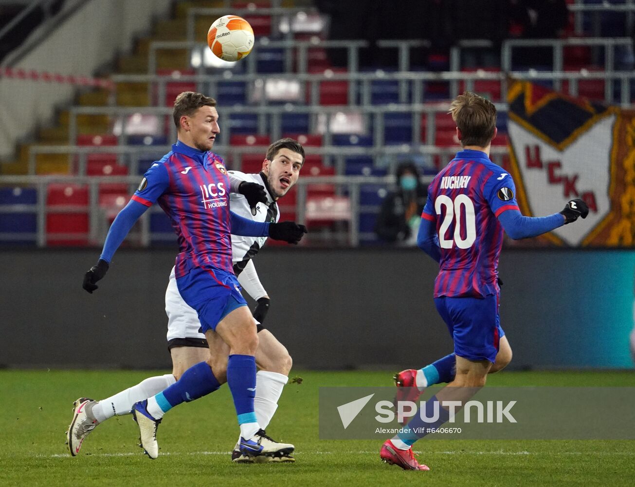 Russia Soccer Champions League CSKA - Wolfsberger