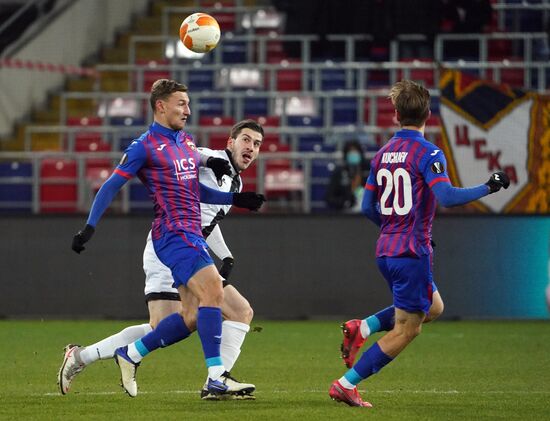 Russia Soccer Champions League CSKA - Wolfsberger