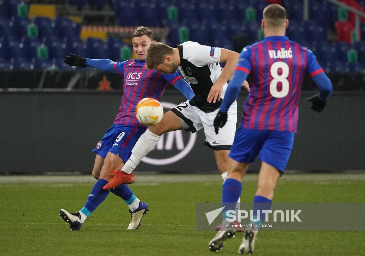 Russia Soccer Champions League CSKA - Wolfsberger