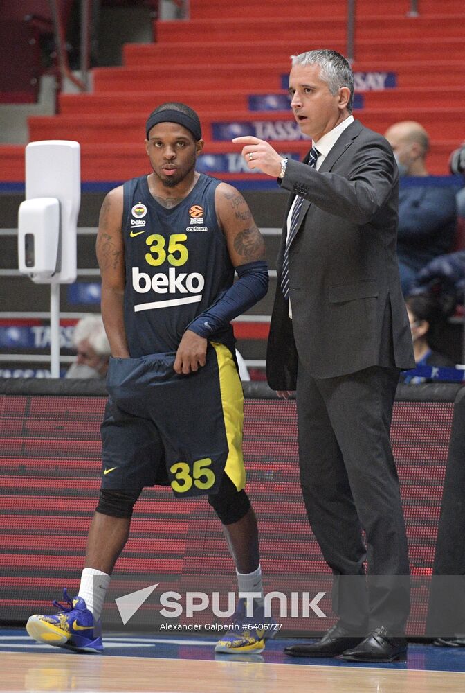 Russia Basketball Euroleague Zenit - Fenerbahce