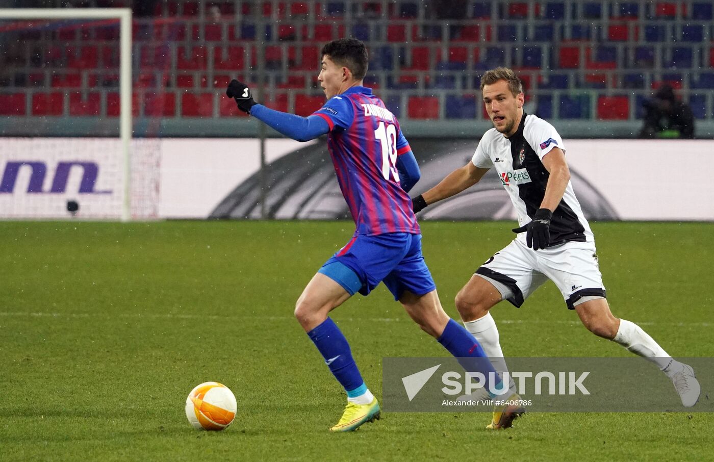 Russia Soccer Champions League CSKA - Wolfsberger
