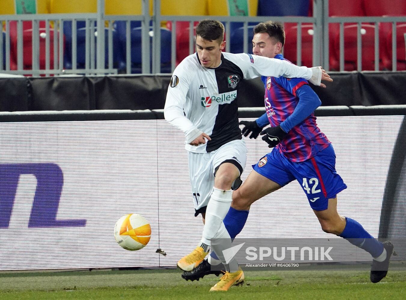 Russia Soccer Champions League CSKA - Wolfsberger