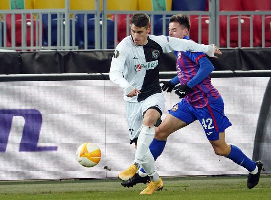 Russia Soccer Champions League CSKA - Wolfsberger