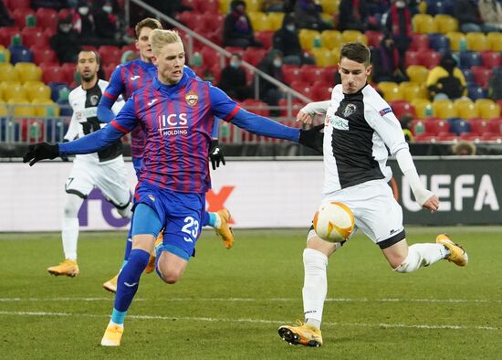 Russia Soccer Champions League CSKA - Wolfsberger