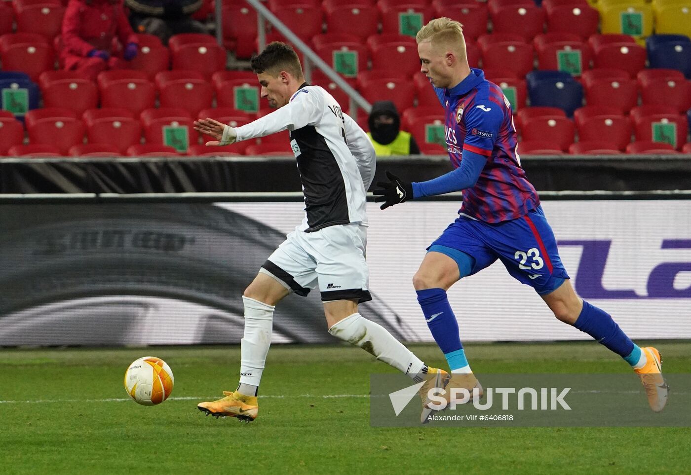 Russia Soccer Champions League CSKA - Wolfsberger