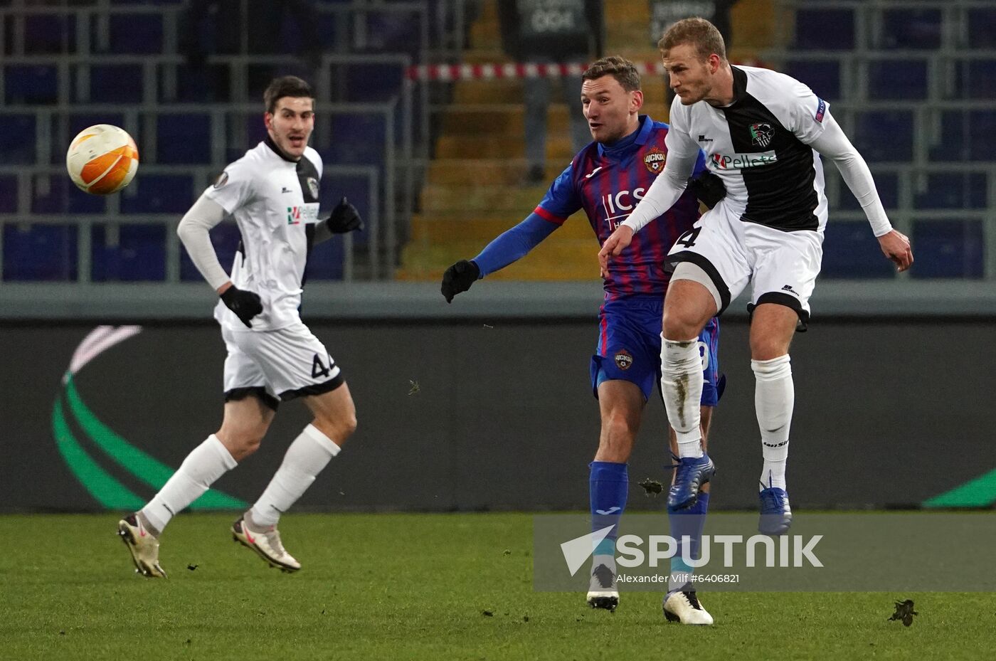 Russia Soccer Champions League CSKA - Wolfsberger