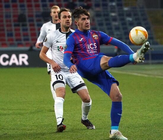 Russia Soccer Champions League CSKA - Wolfsberger