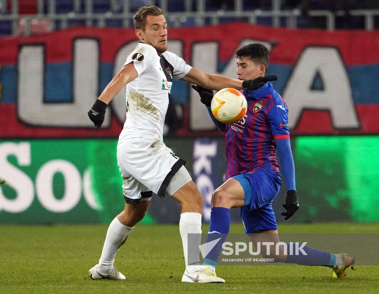 Russia Soccer Champions League CSKA - Wolfsberger