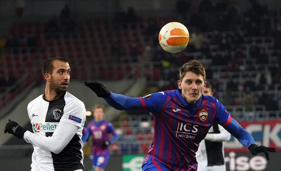 Russia Soccer Champions League CSKA - Wolfsberger