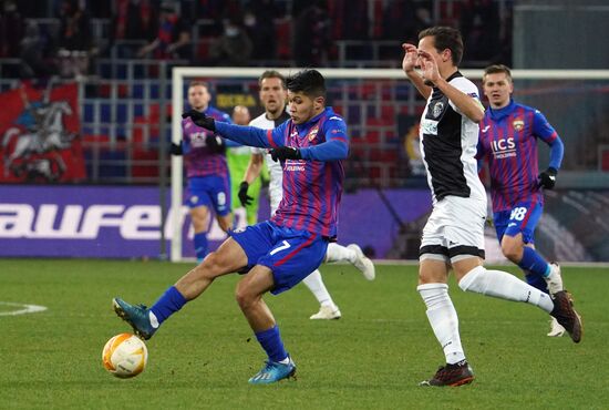 Russia Soccer Champions League CSKA - Wolfsberger