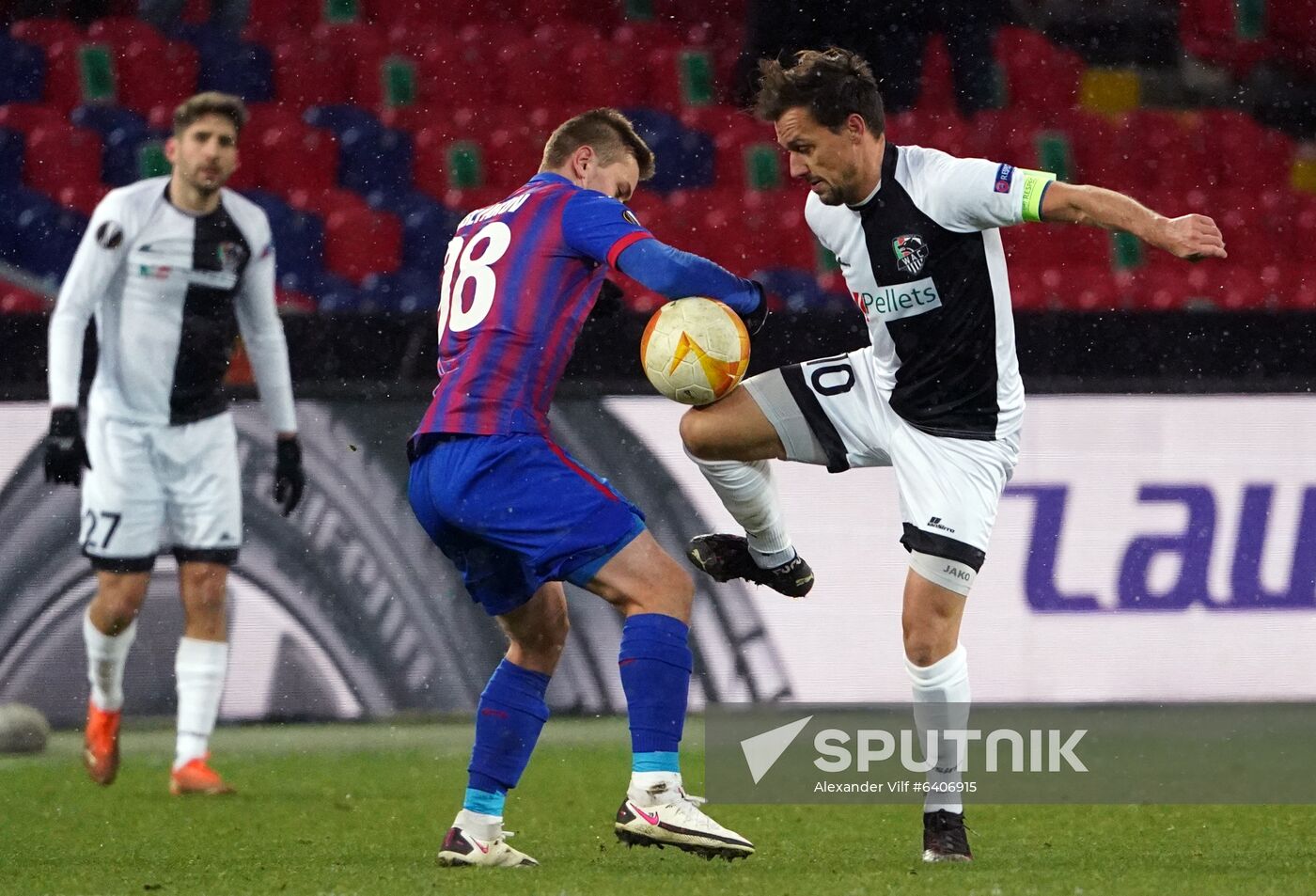 Russia Soccer Champions League CSKA - Wolfsberger