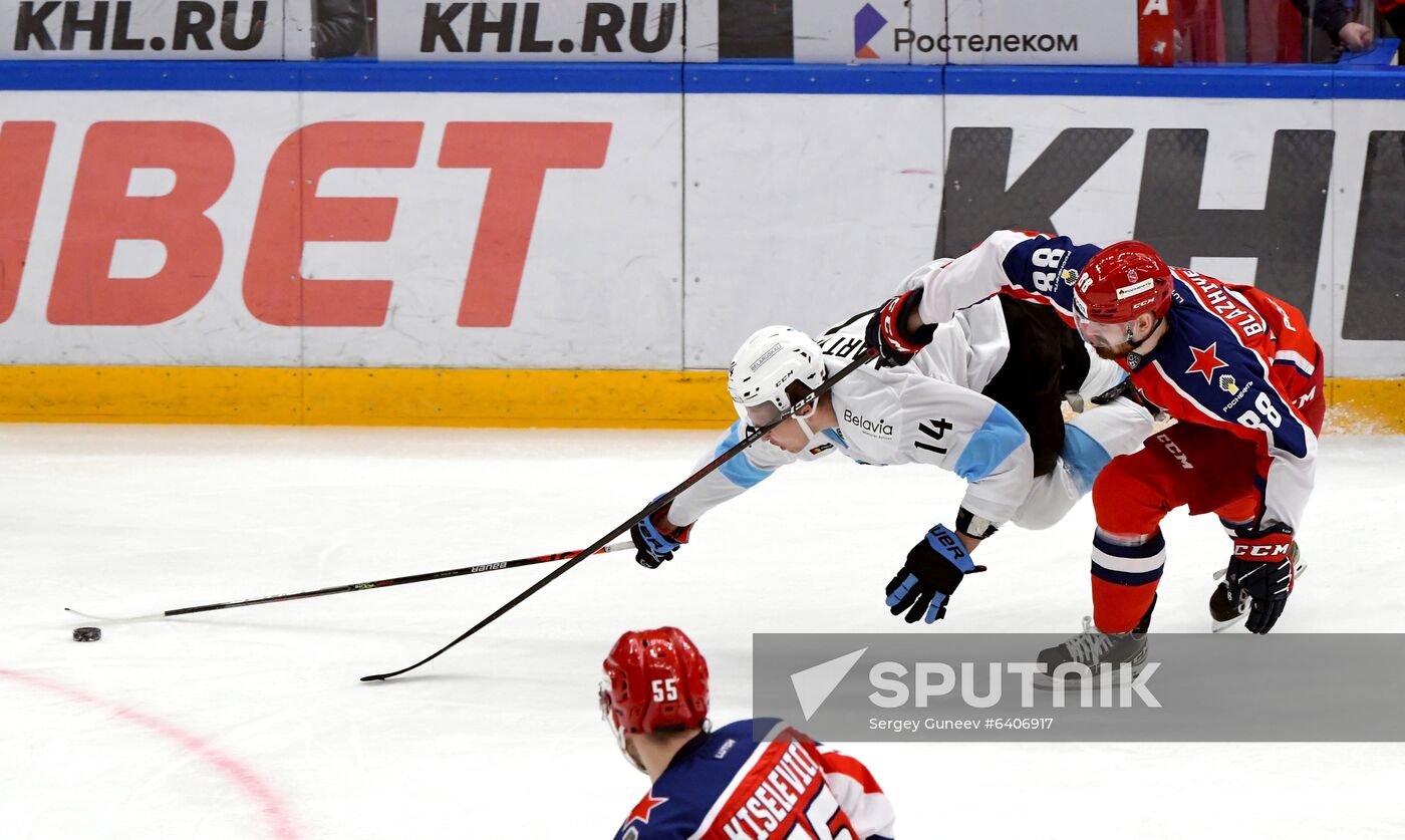Russia Ice Hockey CSKA - Dinamo