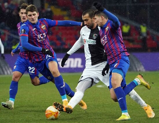 Russia Soccer Champions League CSKA - Wolfsberger