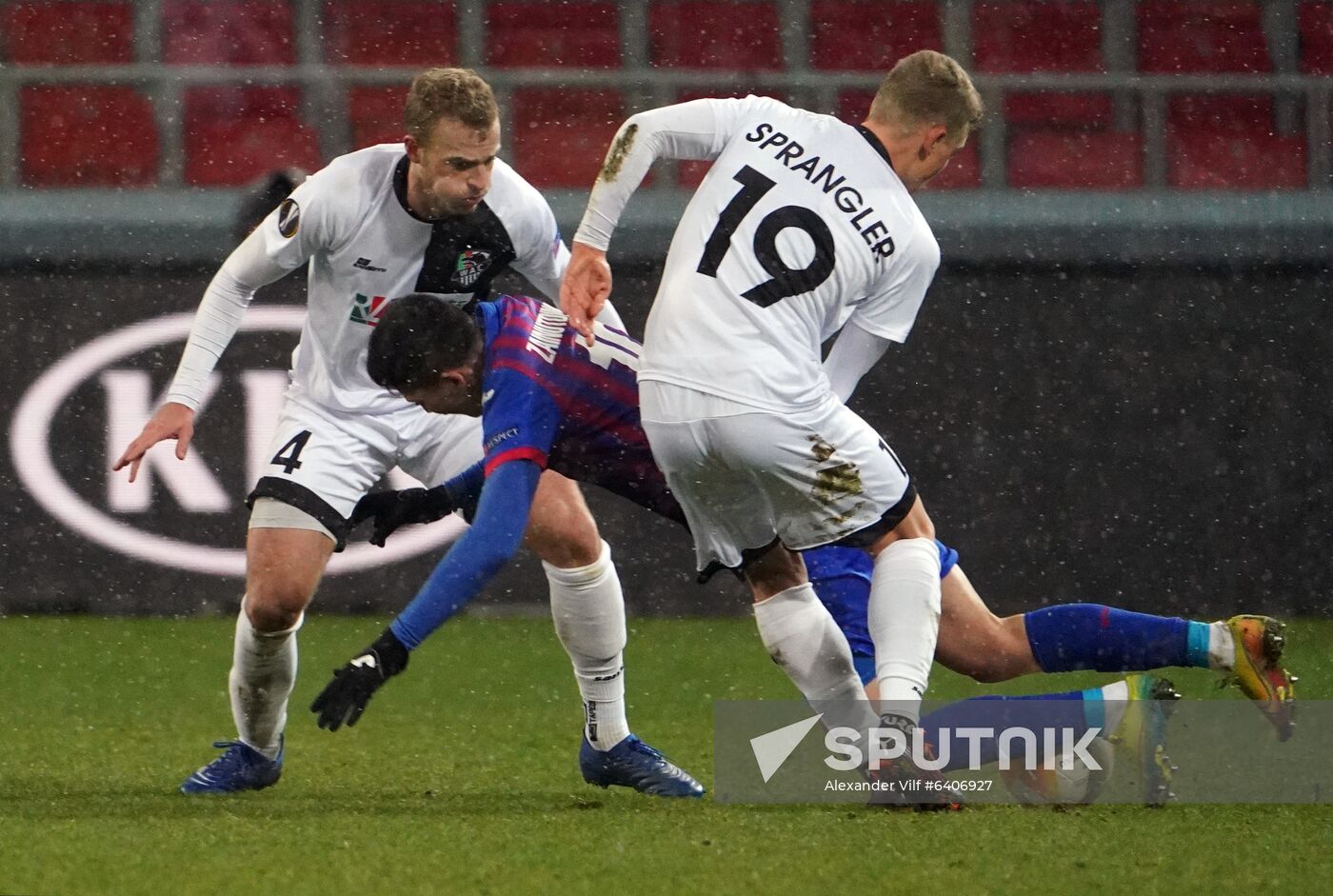 Russia Soccer Champions League CSKA - Wolfsberger