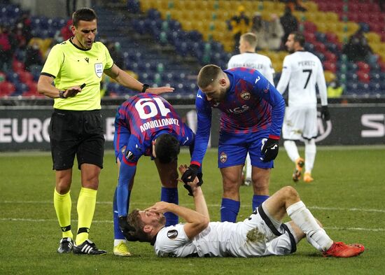 Russia Soccer Champions League CSKA - Wolfsberger