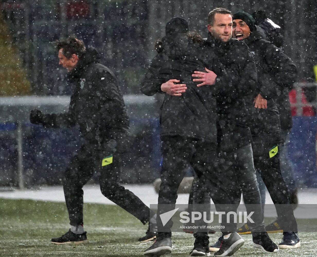 Russia Soccer Champions League CSKA - Wolfsberger