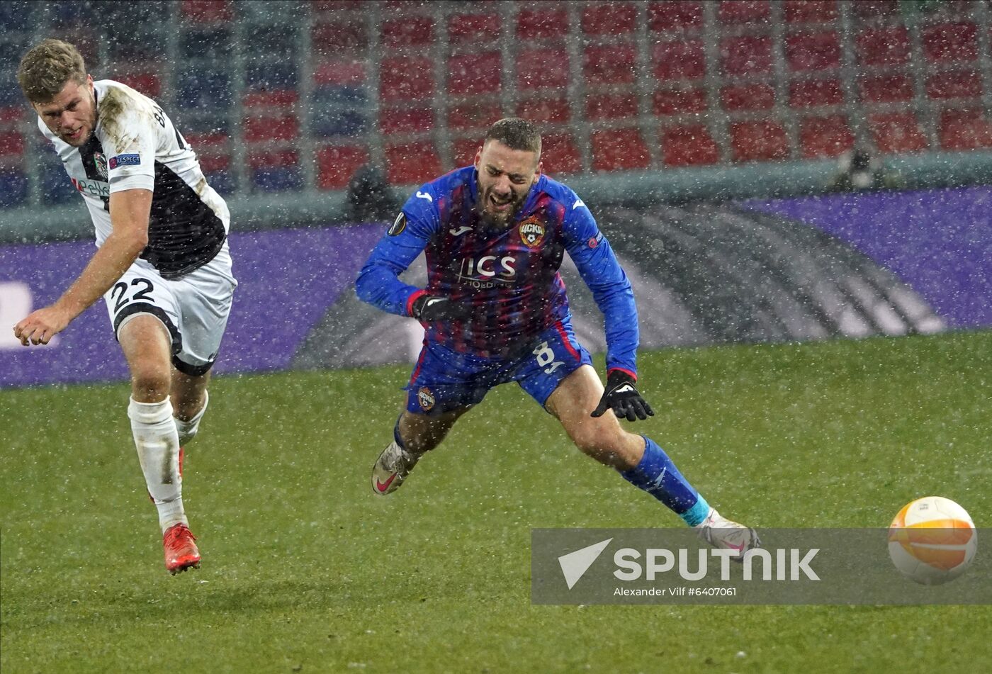 Russia Soccer Champions League CSKA - Wolfsberger