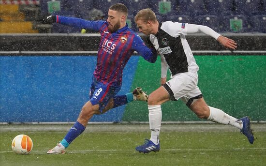 Russia Soccer Champions League CSKA - Wolfsberger