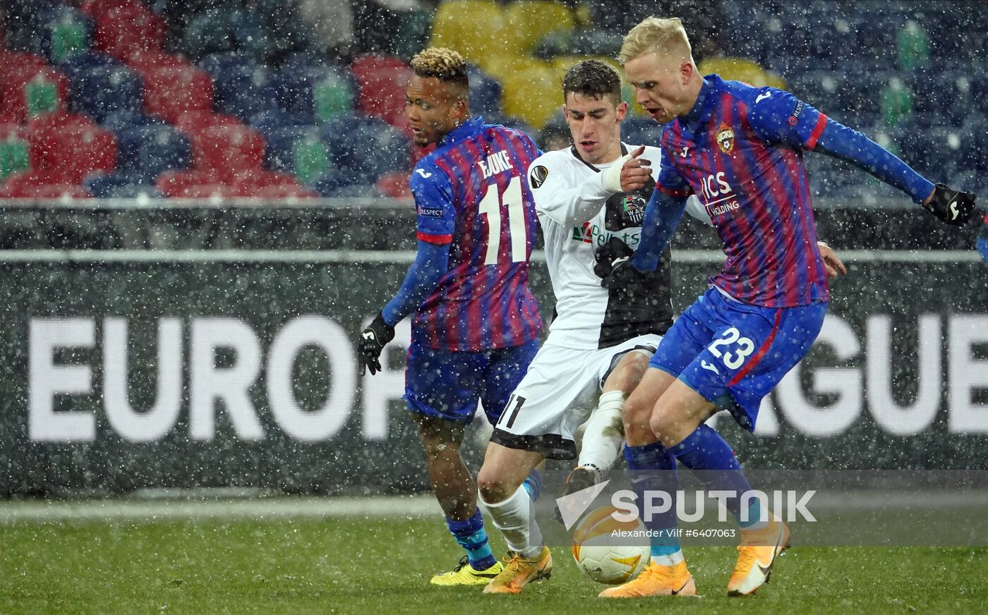 Russia Soccer Champions League CSKA - Wolfsberger