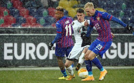 Russia Soccer Champions League CSKA - Wolfsberger