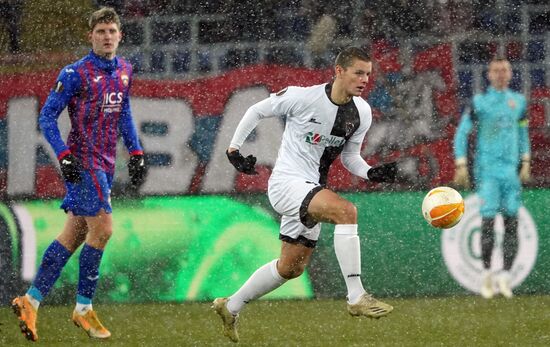 Russia Soccer Champions League CSKA - Wolfsberger